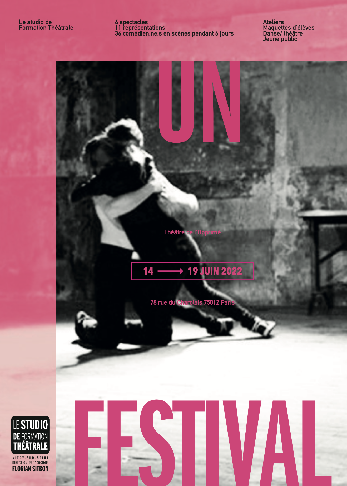 UN FESTIVAL DU 14 AU AU 17 JUIN 2022