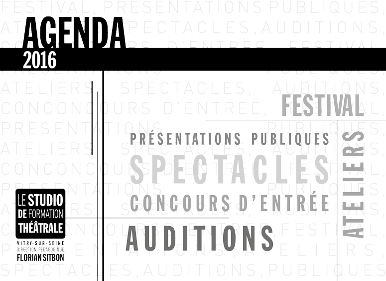 Prochains rendez-vous en 2016...