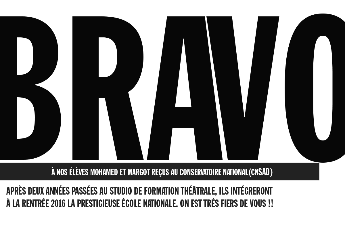 Bravo à nos élèves qui ont passé les concours avec brio en 2014 !