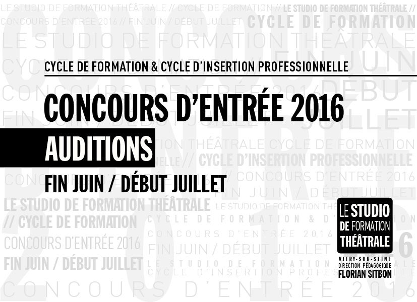 Concours 2016